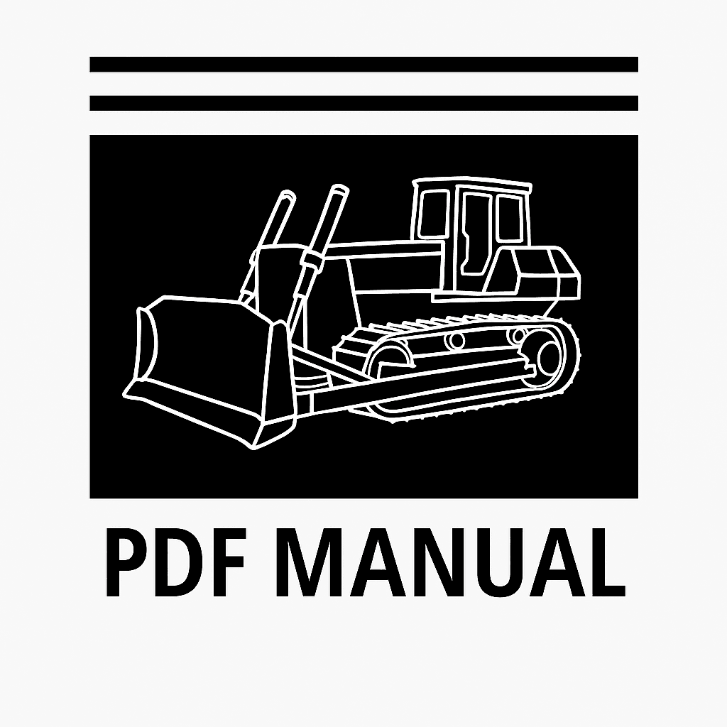 Komatsu D475A-5E0 Bulldozer Manual PDF Cover