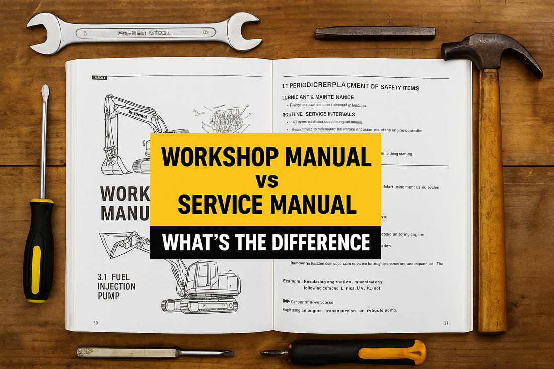 Workshop Manual vs Service Manual: What’s the Difference?