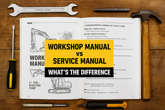 Workshop Manual vs Service Manual: What’s the Difference?