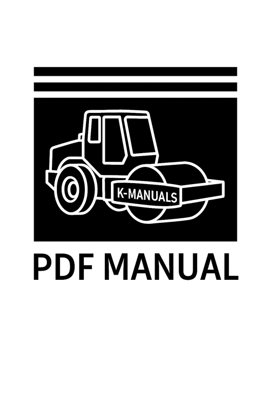Komatsu JV100A-1, JV100WA-1, JV100WP-1 Roller Workshop Manual - KManuals PDF