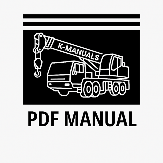 Komatsu LW250-5 Mobile Crane Workshop Manual PDF – X & H Outrigger