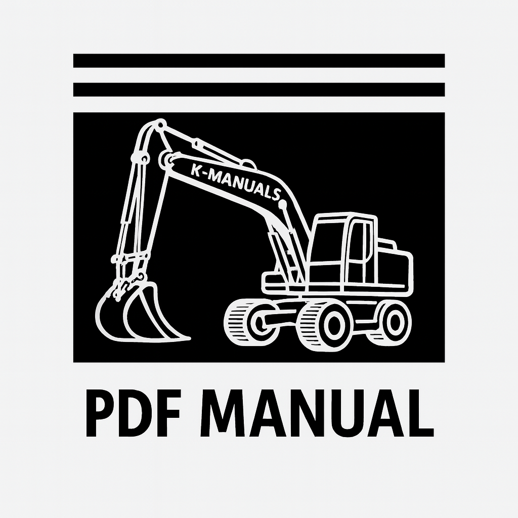Komatsu PW60 3 wheeled excavator workshop manual PDF download
