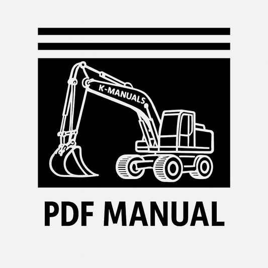 Komatsu PW180-7EO Wheeled Excavator Workshop Manual Icon